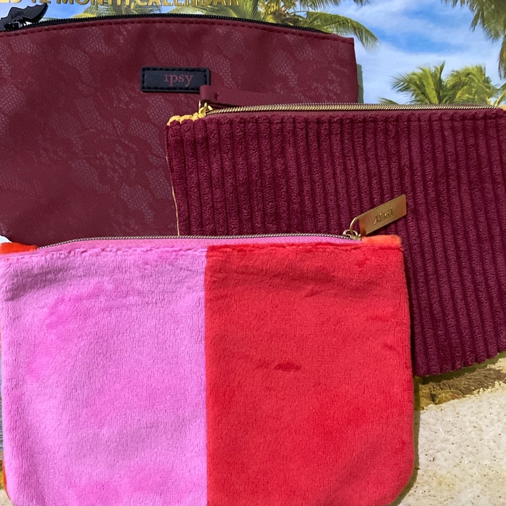 3 Ipsy Bags
